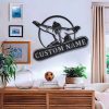 Snowboarding Metal Sign Personalized Metal Name Signs Home Decor Sport Lovers Gifts 3 1