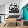Sprint Car Metal Sign Personalized Metal Name Signs Home Decor Sport Lovers Gifts 4