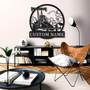 Top Fuel Dragster Metal Sign Personalized Metal Name Signs Home Decor Racing Lovers Gifts