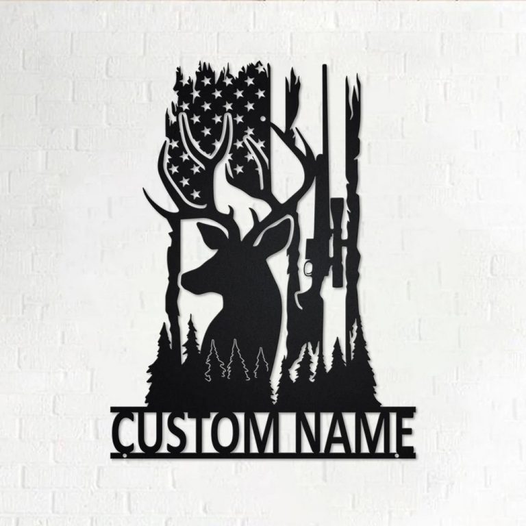Metal Outdoor Sign Custom Campfire Sign Personalized Metal Name Signs