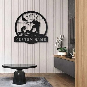 Wakeboarding Metal Sign Personalized Metal Name Signs Home Decor Sport Lovers Gifts 3