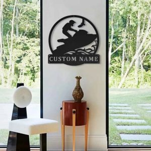 Waverunner Metal Sign Personalized Metal Name Signs Home Decor Sport Lovers Gifts 4