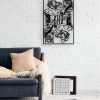 Casino 2 Kings Play Card Wall Sign Large Frame Metal Wall Art Living Room Wall Art Love Gay Couple 1
