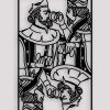 Casino 2 Kings Play Card Wall Sign Large Frame Metal Wall Art Living Room Wall Art Love Gay Couple 3