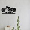 Custom Classic Motorcycle Metal Art Personalized Metal Name Sign Motorcycle Garage Decor Gift for Biker 3