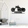 Custom Classic Motorcycle Metal Art Personalized Metal Name Sign Motorcycle Garage Decor Gift for Biker 4