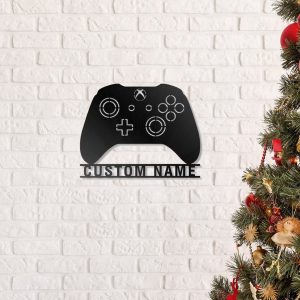 Custom Gamer Name Sign Game Room Decor Birthday Gifts for Gamer 5