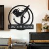 Custom Karate Fighters Metal Art Personalized Metal Name Signs Karate Lover Gift 3