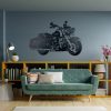Herley Davidson Touring Metal Art Motorcycle Sign Laser Cut Metal Signs Mancave Decor 5