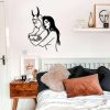 Lesbian Couple Wall Art Devil Lesbian Line Metal Bedroom Decor 1