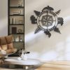 Personalized Camping Signs Custom Compass Metal Wall Art Coordinates Sign Camping Decor 3