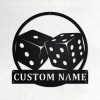 Personalized Game Deice Metal Sign Custom Gamer Name Signs Gaming Room Decoration 1