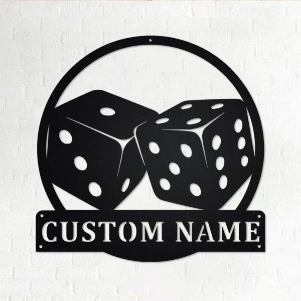 Personalized Game Deice Metal Sign Custom Gamer Name Signs Gaming Room Decoration