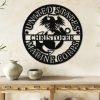 Personalized Marine corps Metal Sign USMC Personalized Metal Signs Metal Military Signs Gift for Soldier Veteran Army 2