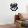 Personalized Travel Trailer Metall Wall Art Laser Cut Metal Signs Decorations for Campsite 2