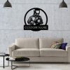 Personalized Welder Monogram Metal Sign Ironworker Signs Gift Workshop Decor 2