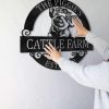 Pig Farm Metal Sign Vintage Entrance Farmhouse Decor Floral Pig Country Decor Personalized Metal Signs 2