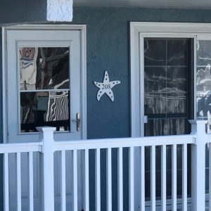 Starfish Metal Art Personalized House Number Metal Sign Custom Address Sign Home Outdoor Decor 5