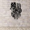 US Dirt Bike Metal Sign Personalized Biker Name Signs Motocross Rider Home Decor 3