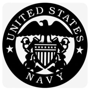 US Navy Metal Military Signs Personalized Metal Signs Gifts For Veterans