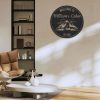Welcome To Cabin Life Metal Wall Art Personalized Metal Name Signs Mountain Forest Camping Sign Decor 3
