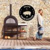 Dads Smoke House Metal Art Personalized Metal Name Signs Pig BBQ Grill Sign 5