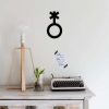 Genderqueer Sign Laser Cut Metal Signs Room Decoration 1