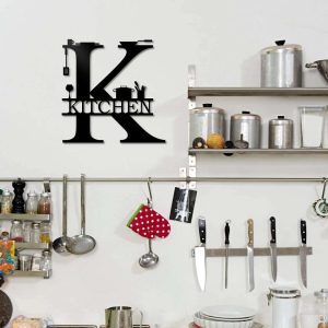 Kitchen Wall Decor Metal Kitchen Sign for Modern Home Decorations Home Decor 5