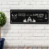 Lake House Personalized Metal Signs Custom Cabin Metal Sign Lake House Decor Housewarming Gift Metal Last Name Sign 2