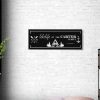 Lake House Personalized Metal Signs Custom Cabin Metal Sign Lake House Decor Housewarming Gift Metal Last Name Sign 3