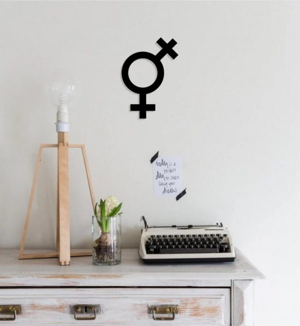 Lesbian Sign Wall Decoration Pride Month Decor Lesbian Wall Art LGBT Gift