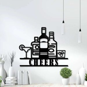 Metal Bar Signs Home Bar Decor Housewarming Gift Personalized Metal Signs