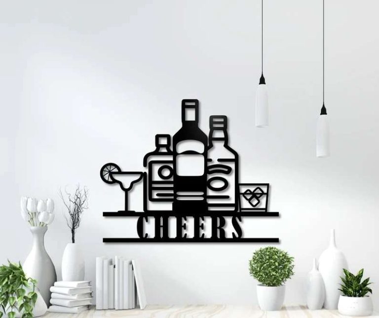Metal Bar Signs Home Bar Decor Housewarming Gift Personalized Metal