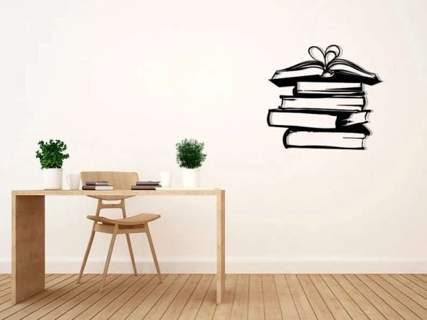 Book Metal Decor Reading Sign Books On The Wall Decor For Home Book Lover