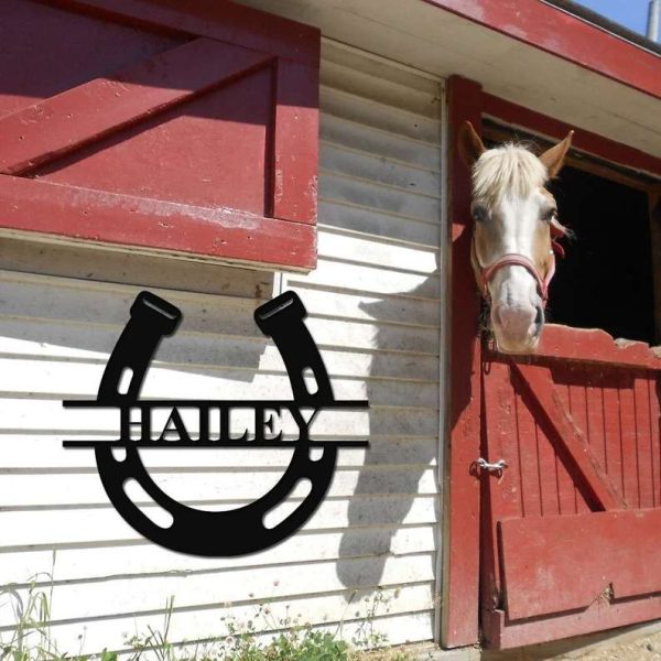 Custom Horse Ranch Sign Farm Barn Sign Wall Decor Horse Lover