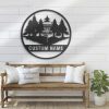 Disc Golf Lover Disc Golf Name Sign Custom Metal Sign 2