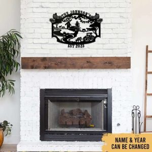 Farmhouse Farm Decoration Personalized Cut Metal Sign 3