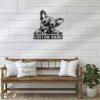 French Bulldog Metal Wall Art Dog Lover Personalized Metal Sign 3