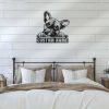 French Bulldog Metal Wall Art Dog Lover Personalized Metal Sign 4