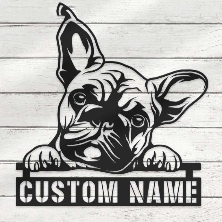 Boxer Dog Metal Wall Art Dog Lover Personalized Metal Sign Custom