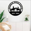 Horse Ranch Wall Art Cowboy Cowgirl Horse Farm Lover Personalized Metal Sign 1