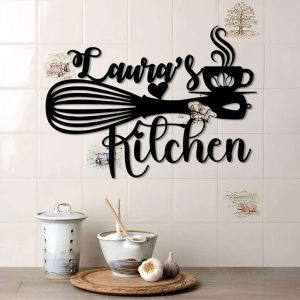 Kitchen Coffee Station Sign Personalized Kitchen Sign Kitchen Wall Decor Nana Mothers Day Gift 2