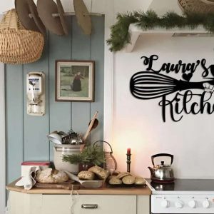 Kitchen Coffee Station Sign Personalized Kitchen Sign Kitchen Wall Decor Nana Mothers Day Gift 4