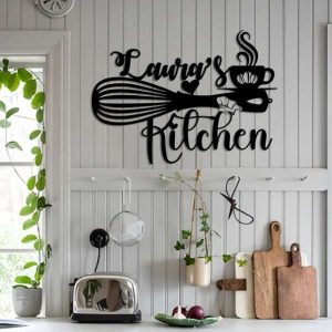 Kitchen Coffee Station Sign Personalized Kitchen Sign Kitchen Wall Decor Nana Mothers Day Gift 6