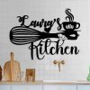 Kitchen Gift Custom Metal Kitchen Sign Mothers Day Gift Kitchen Decor 1