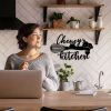 Metal Coffee Sign Kitchen Sign Grandmas Kitchen Housewarming Gift 7