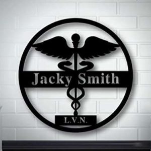 Nurse Health Care Personalized Metal Sign Doctor Medical 2