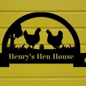 Personalized Chicken Farm Hen House Chicken Coop Metal Sign 54