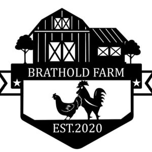 Personalized Chicken Farm Metal Sign Hen House Coop Farmhouse Farmer Gift