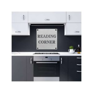 Reading Corner Sign Library Metal Sign Reading Room Librarian Gift 6